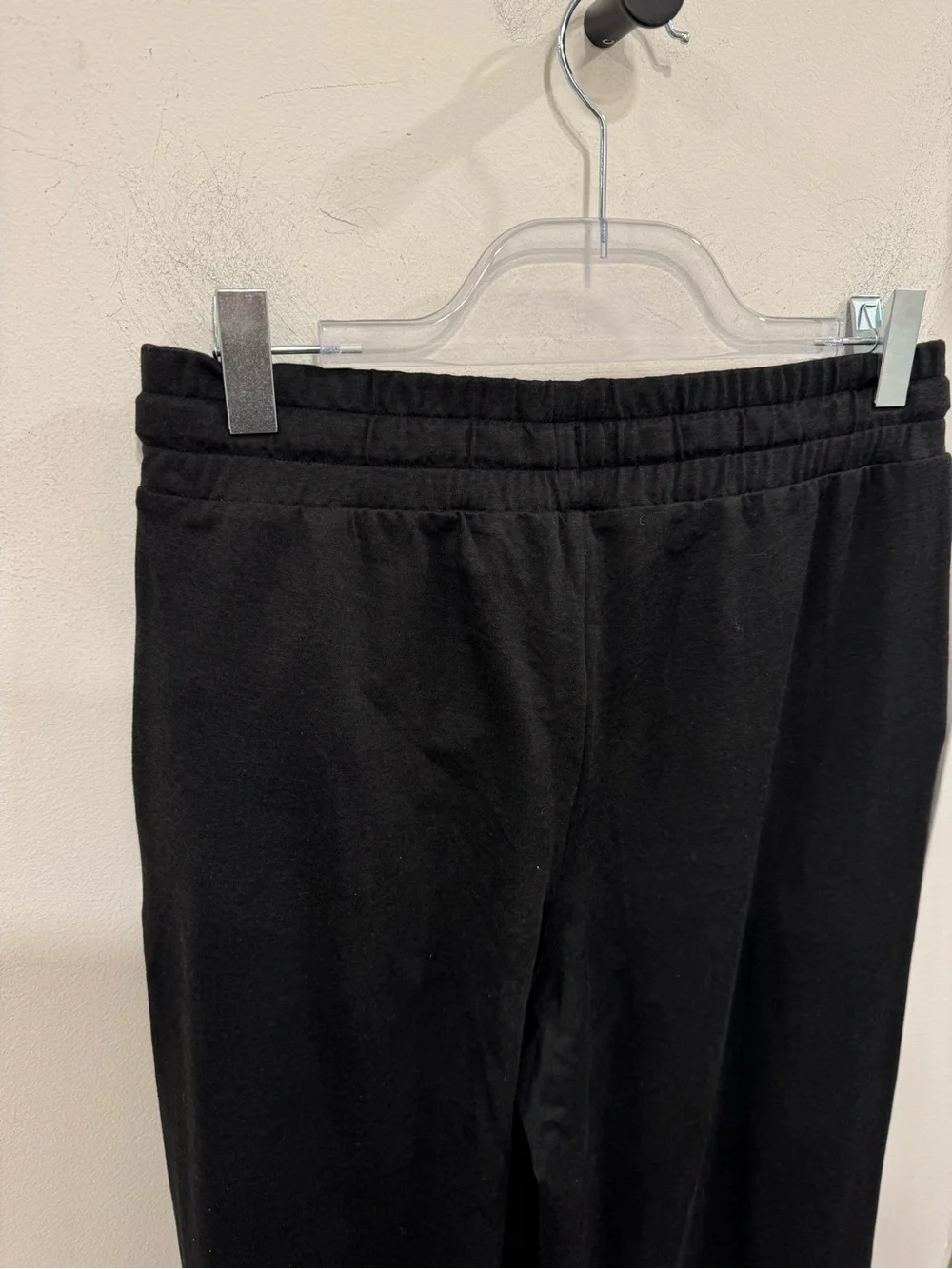 Vuori Black Wide-Leg Drawstring Joggers